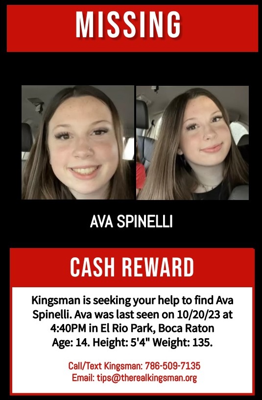 Ava Spinelli Missing from Boca Raton