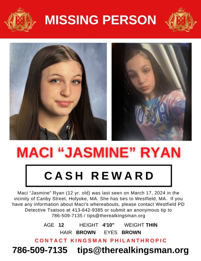 Maci Jasmine Ryan Missing