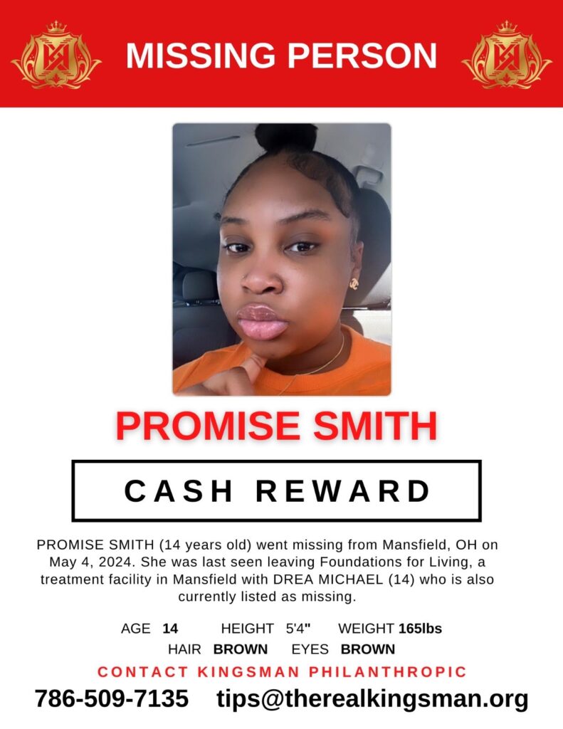 Promise Smith Missing Poster