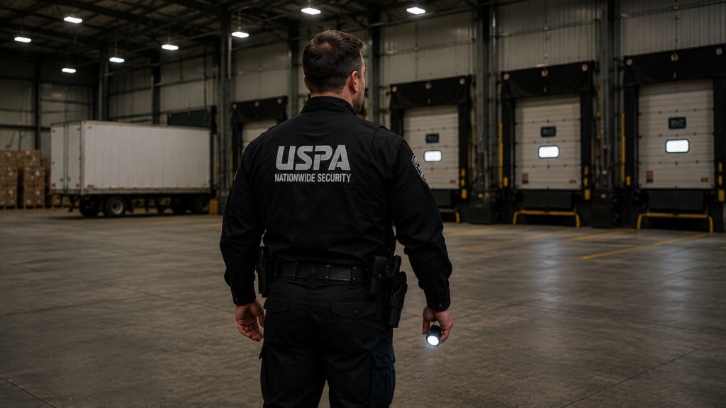 Warehouse Security Guard by USPA Nationwide Security