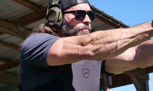 Former Army Ranger, Mike Edwards training for Bodyguard Service